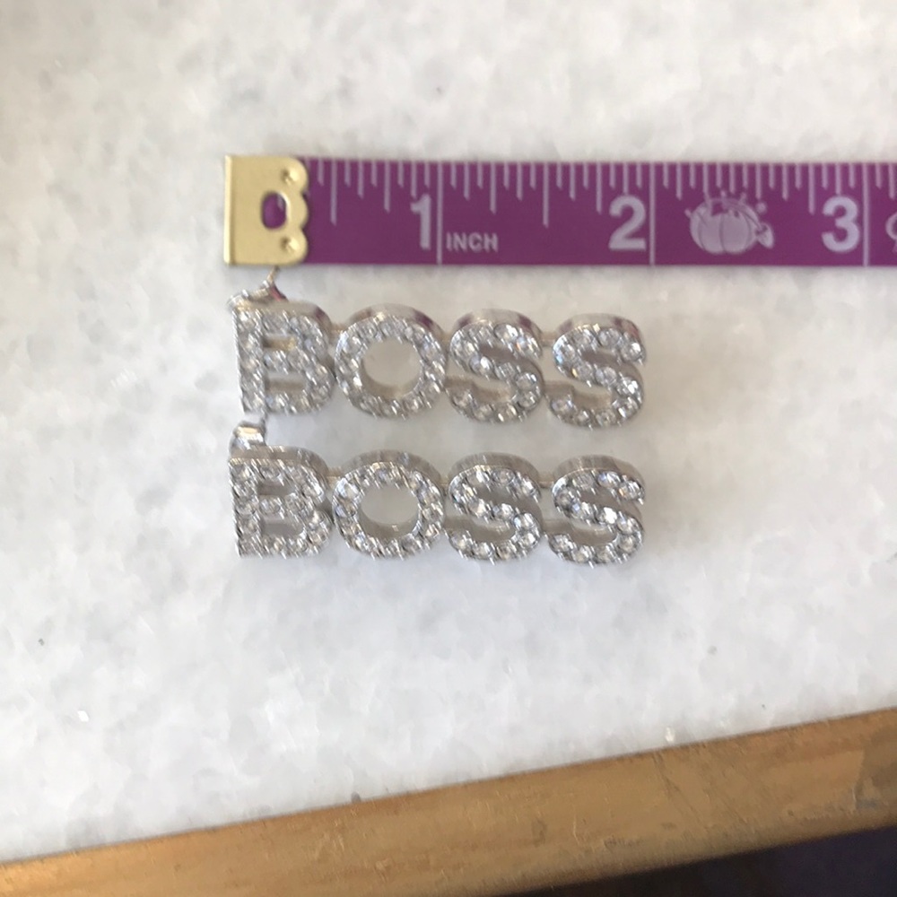 BOSS EARRINGS - Picture 6 of 6